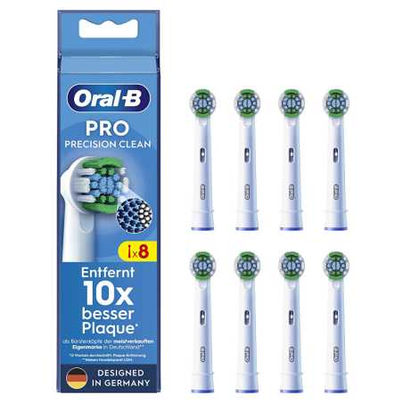 Náhradní kartáčkové hlavice Precision Clean EB20 Oral B - 8 ks
