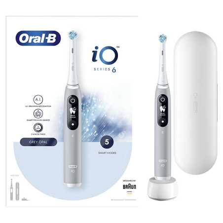 Elektrický kartáček Series iO 6 Grey Opal Oral B