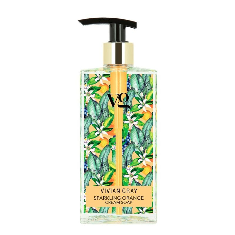 Krémové tekuté mýdlo na ruce Sparkling Orange (Cream Soap) Vivian Gray - 350 ml Krémové tekuté mýdlo na ruce Sparkling Orange (Cream Soap) Vivian Gray - 350 ml