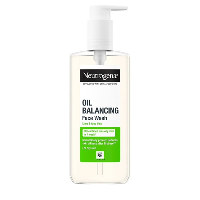 Čisticí pleťový gel Oil Balancing (Face Wash) Neutrogena - 200 ml Čisticí pleťový gel Oil Balancing (Face Wash) Neutrogena - 200 ml
