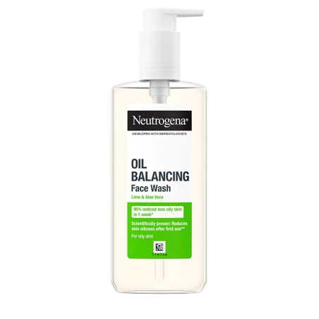 Čisticí pleťový gel Oil Balancing (Face Wash) Neutrogena - 200 ml