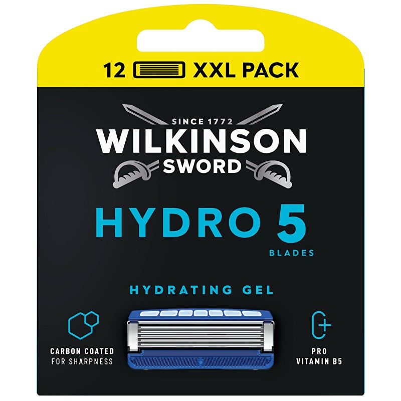 Náhradní hlavice Hydro 5 Skin Protection Wilkinson Sword - 12 ks Náhradní hlavice Hydro 5 Skin Protection Wilkinson Sword - 12 ks