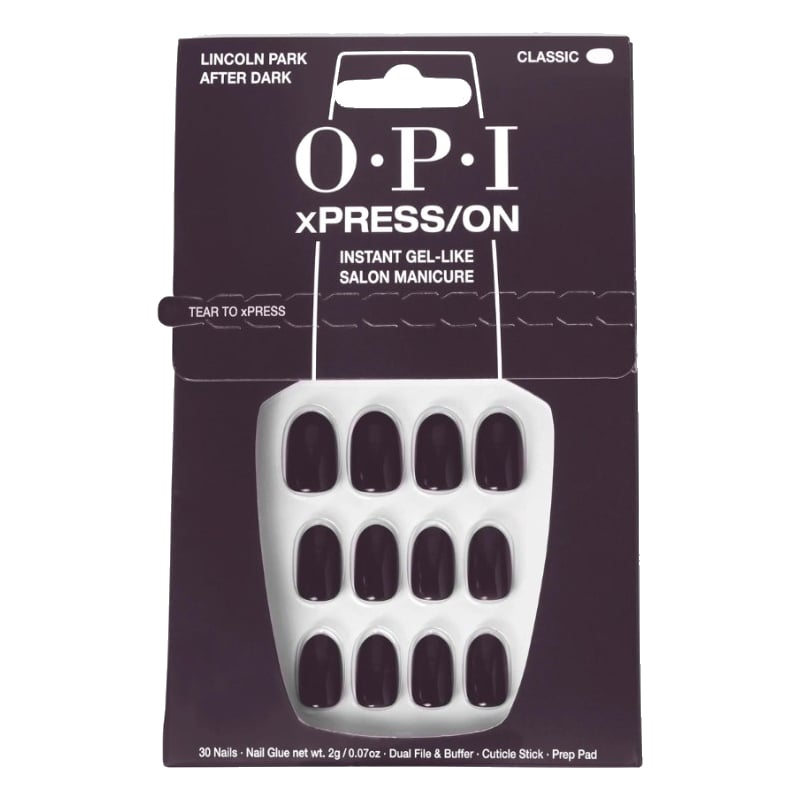 Gelové nehty xPRESS/ON (Press On Nails / Lincoln Park After Dark) OPI Gelové nehty xPRESS/ON (Press On Nails / Lincoln Park After Dark) OPI