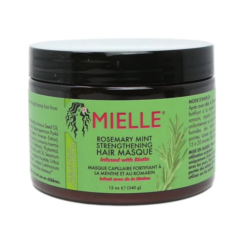 Posilující vlasová maska Rosemary Mint (Strengthening Hair Masque) Mielle - 340 g Posilující vlasová maska Rosemary Mint (Strengthening Hair Masque) Mielle - 340 g