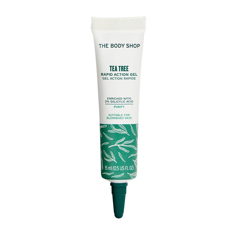 Noční gel na nedokonalosti pleti Tea Tree (Rapid Action Gel) The Body Shop - 15 ml Noční gel na nedokonalosti pleti Tea Tree (Rapid Action Gel) The Body Shop - 15 ml