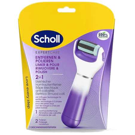 Elektrický pilník na chodidla 2v1 Velvet Smooth (Electronic Foot File) Scholl