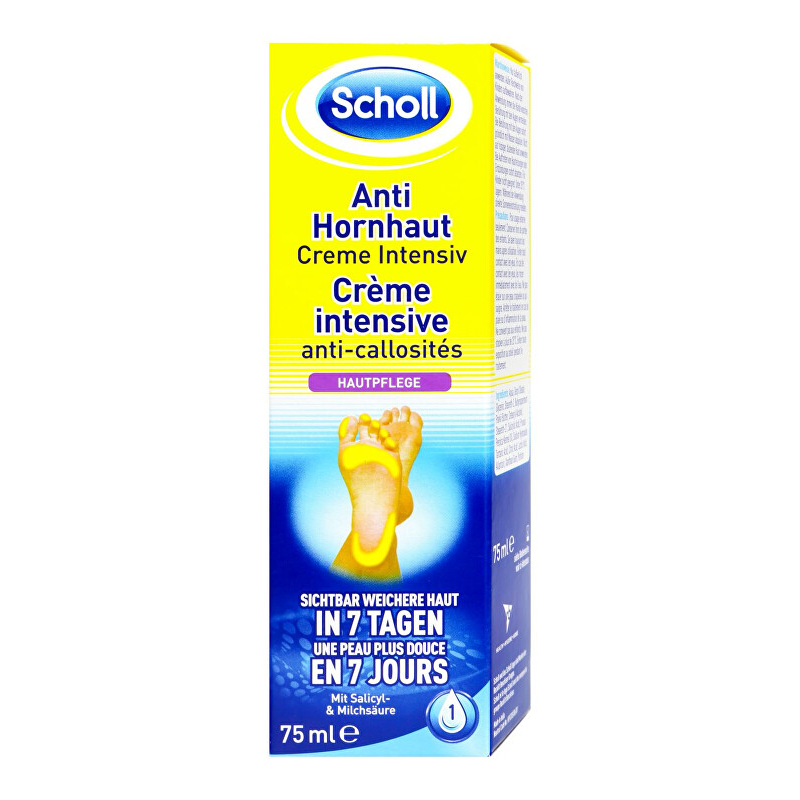 Krém na změkčení ztvrdlé pokožky chodidel (Softening Cream) Scholl - 75 ml Krém na změkčení ztvrdlé pokožky chodidel (Softening Cream) Scholl - 75 ml