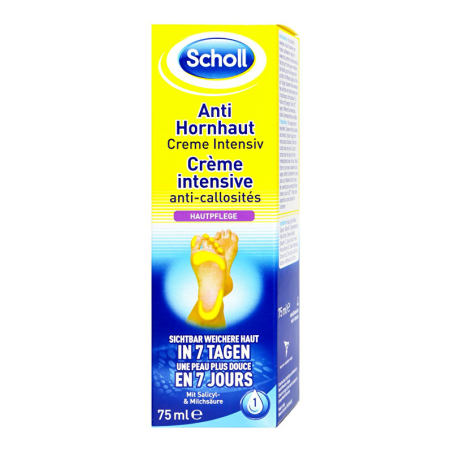 Krém na změkčení ztvrdlé pokožky chodidel (Softening Cream) Scholl - 75 ml