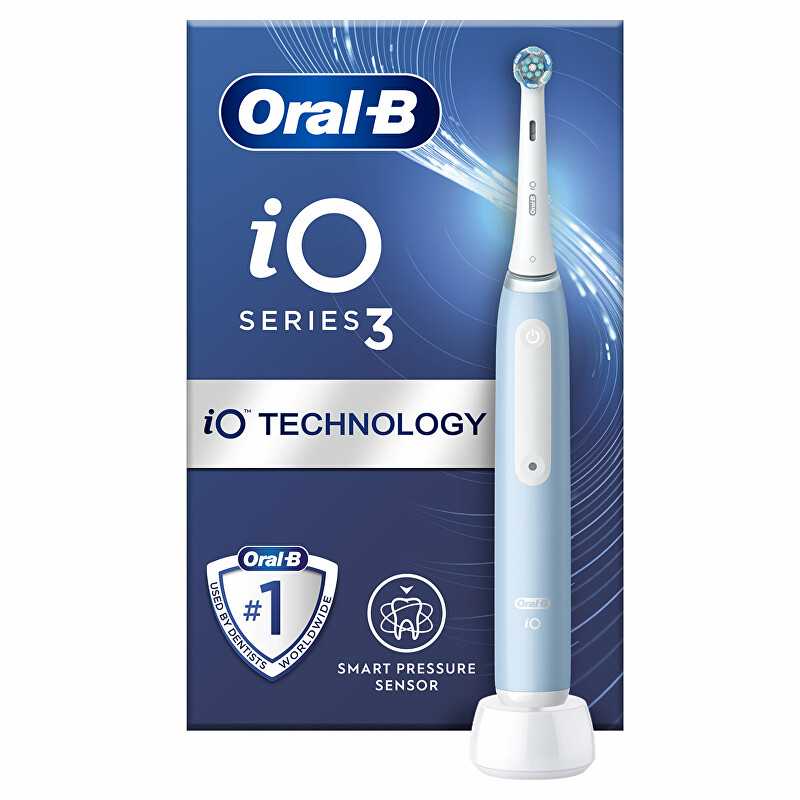 Elektrický zubní kartáček iO Series 3 Ice Blue Oral B Elektrický zubní kartáček iO Series 3 Ice Blue Oral B