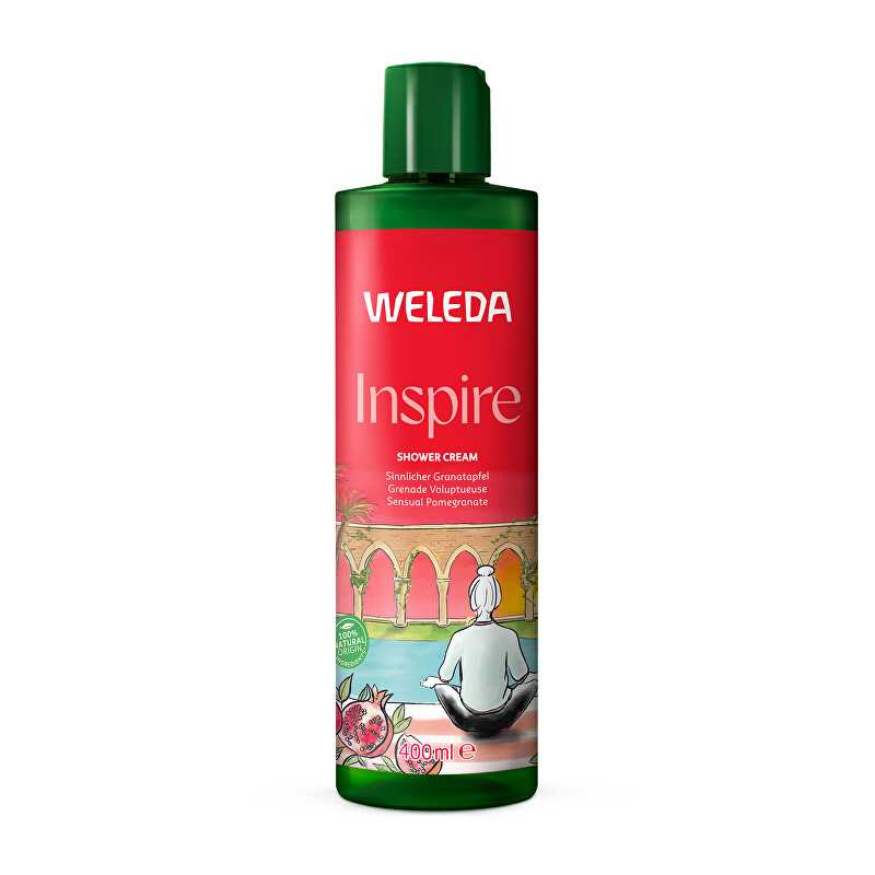 Granátový sprchový krém Inspire (Shower Cream) Weleda - 400 ml