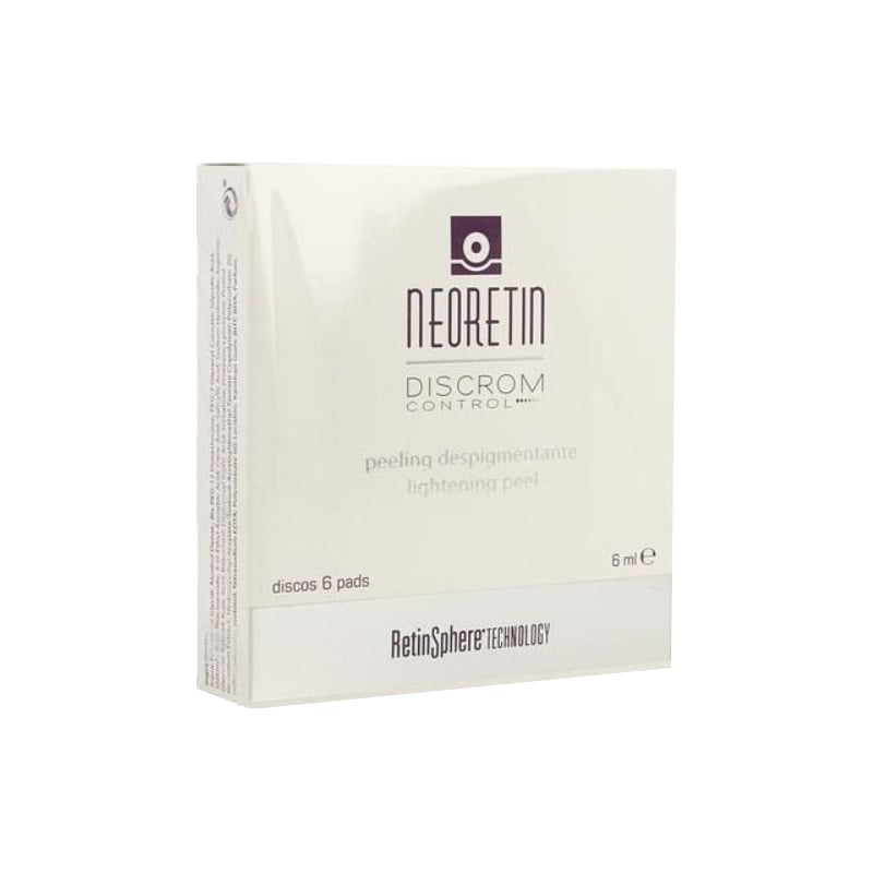 Exfoliační pleťové tampony Discrom Control (Lightening Peel Pads) NEORETIN - 6 ks Exfoliační pleťové tampony Discrom Control (Lightening Peel Pads) NEORETIN - 6 ks