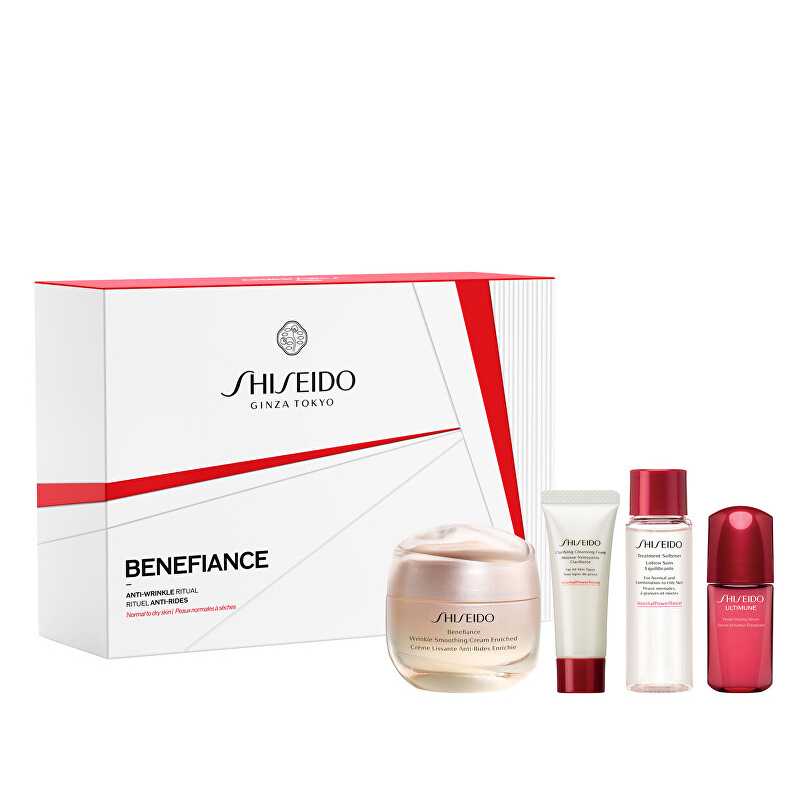 Dárková sada Benefiance Anti-Wrinkle Ritual Set Shiseido Dárková sada Benefiance Anti-Wrinkle Ritual Set Shiseido