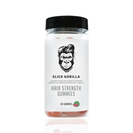 Doplněk stravy Vitamínoví medvídci pro posílení vlasů SLICK GORILLA - 60 ks