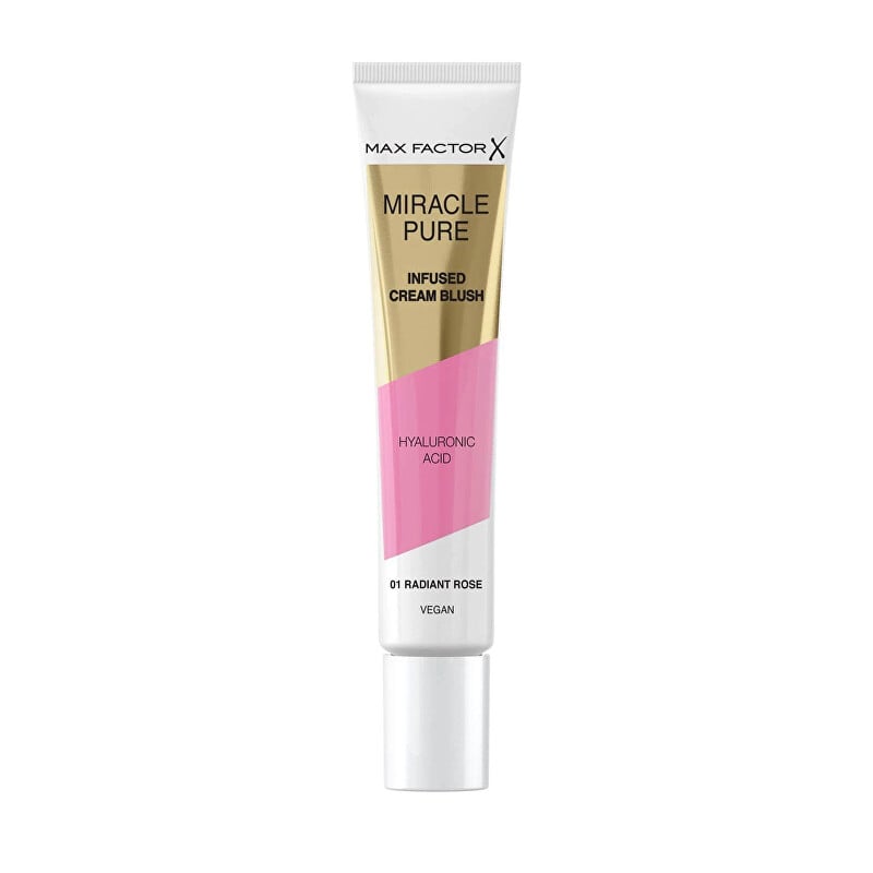 Tekutá tvářenka Miracle Pure (Infused Cream Blush) Max Factor / Odstín: 001 - 1,5 g Tekutá tvářenka Miracle Pure (Infused Cream Blush) Max Factor / Odstín: 001 - 1,5 g