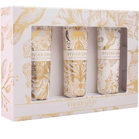 Dárková sada krémů na ruce White Velvet Set Vivian Gray