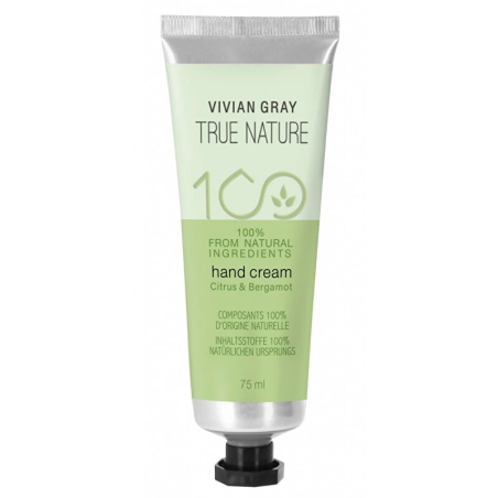 Krém na ruce True Nature Citrus & Bergamot (Hand Cream) Vivian Gray - 75 ml