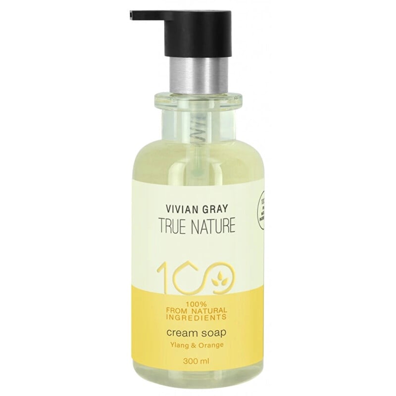 Krémové tekuté mýdlo True Nature Ylang & Orange (Cream Soap) Vivian Gray - 300 ml Krémové tekuté mýdlo True Nature Ylang & Orange (Cream Soap) Vivian Gray - 300 ml