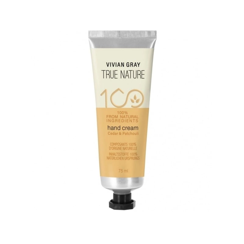 Krém na ruce True Nature Cedar & Patchouli (Hand Cream) Vivian Gray - 75 ml Krém na ruce True Nature Cedar & Patchouli (Hand Cream) Vivian Gray - 75 ml