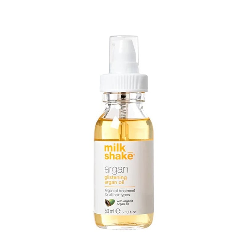 Arganový olej pro všechny typy vlasů Argan (Glistening Argan Oil) Milk Shake - 50 ml Arganový olej pro všechny typy vlasů Argan (Glistening Argan Oil) Milk Shake - 50 ml