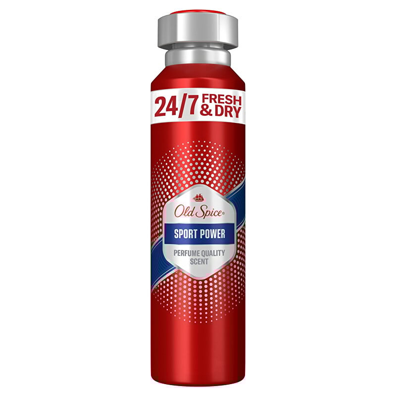 Antiperspirant ve spreji Sport Power (Antiperspirant Spray) Old Spice - 150 ml Antiperspirant ve spreji Sport Power (Antiperspirant Spray) Old Spice - 150 ml