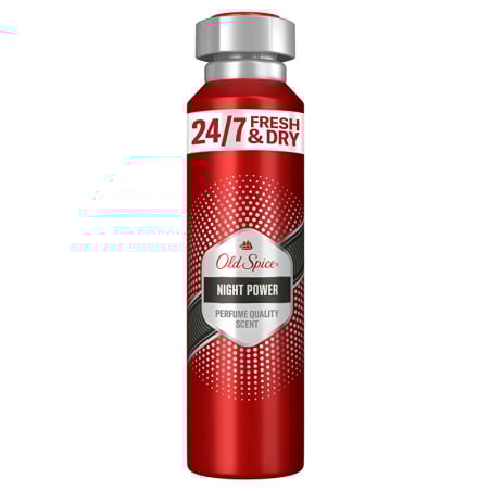 Antiperspirant ve spreji Night Power (Antiperspirant Spray) Old Spice - 150 ml