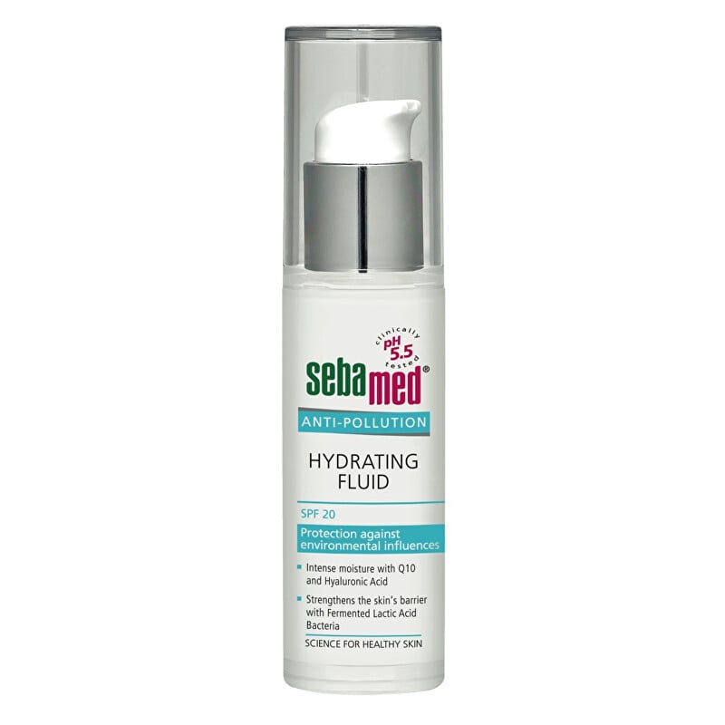 Hydratační pleťový fluid SPF 20 Anti-Pollution (Hydrating Fluid) Sebamed - 30 ml Hydratační pleťový fluid SPF 20 Anti-Pollution (Hydrating Fluid) Sebamed - 30 ml