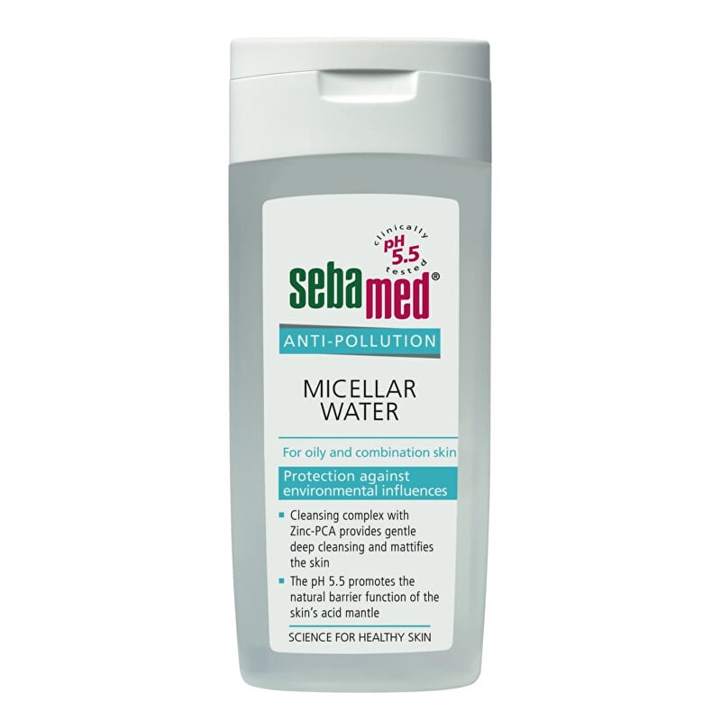 Micelární voda pro smíšenou až mastnou pleť Anti-Pollution (Micellar Water) Sebamed - 200 ml Micelární voda pro smíšenou až mastnou pleť Anti-Pollution (Micellar Water) Sebamed - 200 ml