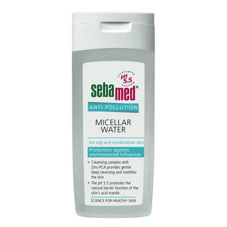 Micelární voda pro smíšenou až mastnou pleť Anti-Pollution (Micellar Water) Sebamed - 200 ml