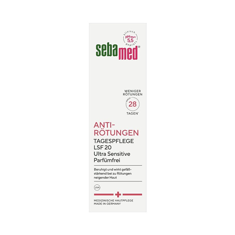 Lehký denní krém SPF 20 Anti-Redness (Day Cream) Sebamed - 50 ml Lehký denní krém SPF 20 Anti-Redness (Day Cream) Sebamed - 50 ml