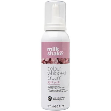 Tónovací bezoplachová pěna (Color Whipped Cream) Milk Shake / Odstín: Intense Gray - 100 ml
