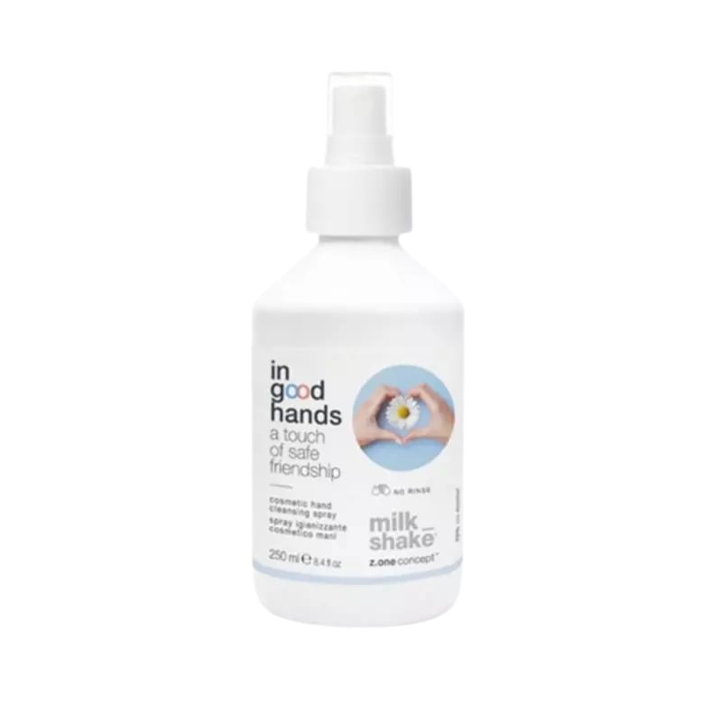Čisticí sprej na ruce In Good Hands (Cosmetic Hand Cleasing Spray) Milk Shake - 250 ml Čisticí sprej na ruce In Good Hands (Cosmetic Hand Cleasing Spray) Milk Shake - 250 ml