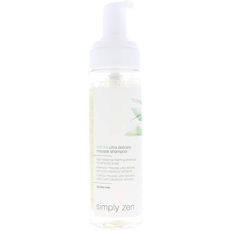Pěnový šampon pro citlivou pokožku hlavy Calming (Ultra Delicate Mousse Shampoo) Simply Zen - 200 ml Pěnový šampon pro citlivou pokožku hlavy Calming (Ultra Delicate Mousse Shampoo) Simply Zen - 200 ml