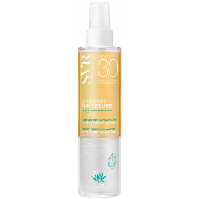 Dvoufázová ochranná péče pro obličej i tělo SPF 30 Sun Secure (Moisturising Sun Water) SVR - 200 ml Dvoufázová ochranná péče pro obličej i tělo SPF 30 Sun Secure (Moisturising Sun Water) SVR - 200 ml