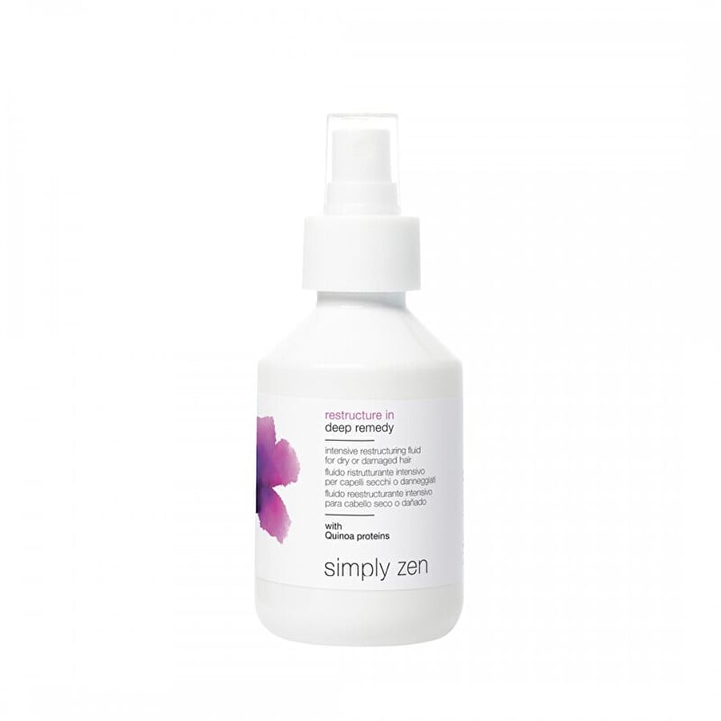 Restrukturalizační fluid pro suché a poškozené vlasy Restructure In (Deep Remedy) Simply Zen - 150 ml Restrukturalizační fluid pro suché a poškozené vlasy Restructure In (Deep Remedy) Simply Zen - 150 ml