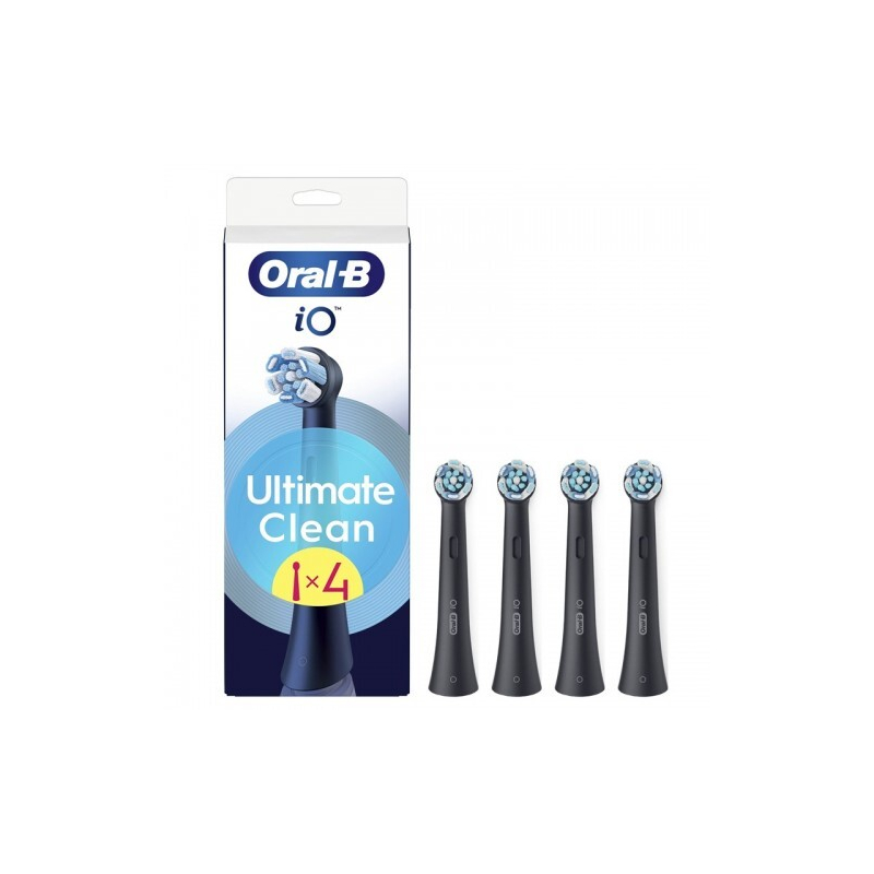 Kartáčkové hlavice iO Ultimate Clean Black Oral B - 4 ks Kartáčkové hlavice iO Ultimate Clean Black Oral B - 4 ks
