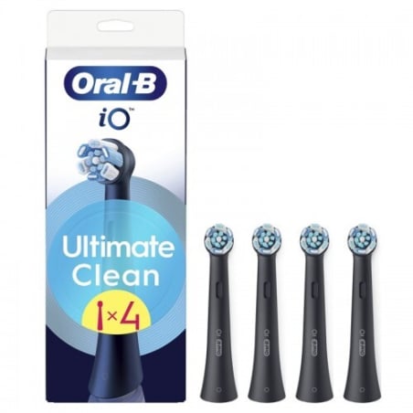 Kartáčkové hlavice iO Ultimate Clean Black Oral B - 4 ks