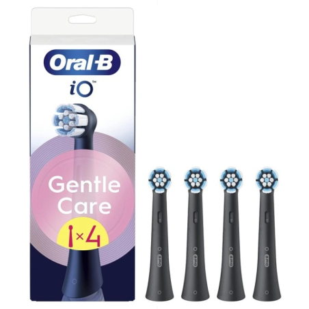 Kartáčkové hlavice iO Gentle Care Black Oral B - 4 ks