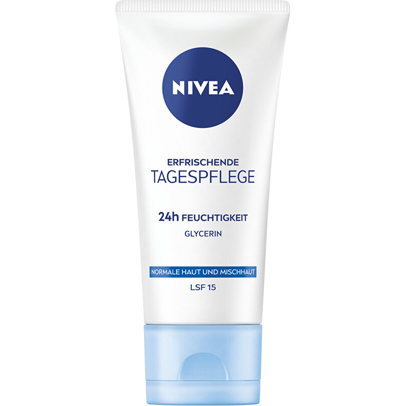 Hydratační denní krém pro normální a smíšenou pleť SPF 15 Essential (Day Cream) Nivea - 50 ml Hydratační denní krém pro normální a smíšenou pleť SPF 15 Essential (Day Cream) Nivea - 50 ml