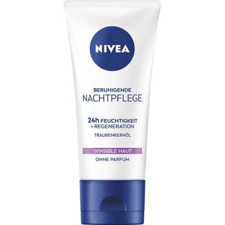 Zklidňující noční krém Essential (Night Cream) Nivea - 50 ml