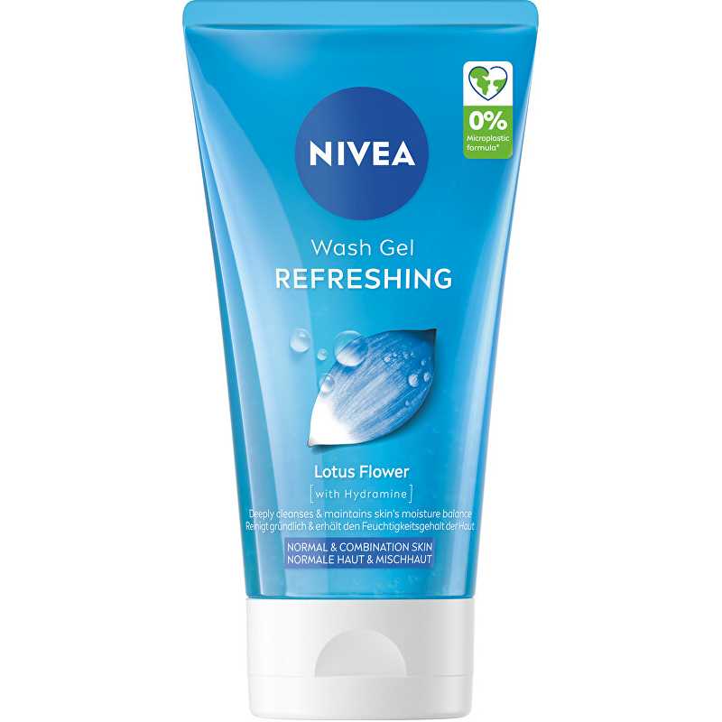 Čisticí pleťový gel pro normální a smíšenou pleť (Refreshing Wash Gel) Nivea - 150 ml
