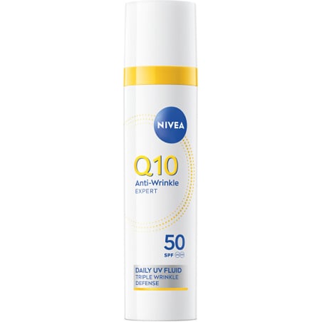 Denní pleťový fluid SPF 50 Q10 Anti-Wrinkle Expert (Daily UV Fluid) Nivea - 40 ml