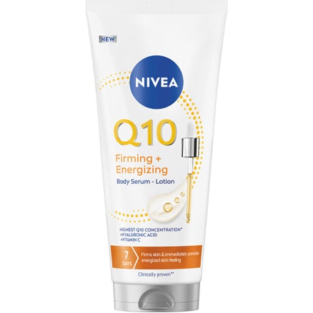 Zpevňující energizující tělové sérum Q10 (Firming and Energizing Body Serum-Lotion) Nivea - 200 ml