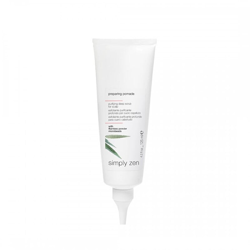 Čisticí peeling pro vlasovou pokožku Preparing Pomade (Purifying Deep Scrub for Scalp) Simply Zen - 125 ml Čisticí peeling pro vlasovou pokožku Preparing Pomade (Purifying Deep Scrub for Scalp) Simply Zen - 125 ml