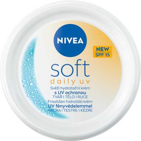 Hydratační krém s UV ochranou SPF 15 Soft (Daily UV Cream) Nivea - 100 ml