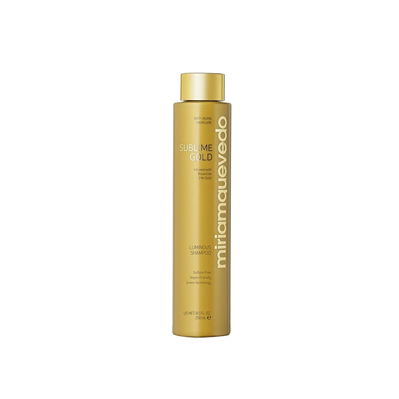 Šampon pro zářivé vlasy Sublime Gold (Luminous Shampoo) Miriam Quevedo - 250 ml Šampon pro zářivé vlasy Sublime Gold (Luminous Shampoo) Miriam Quevedo - 250 ml