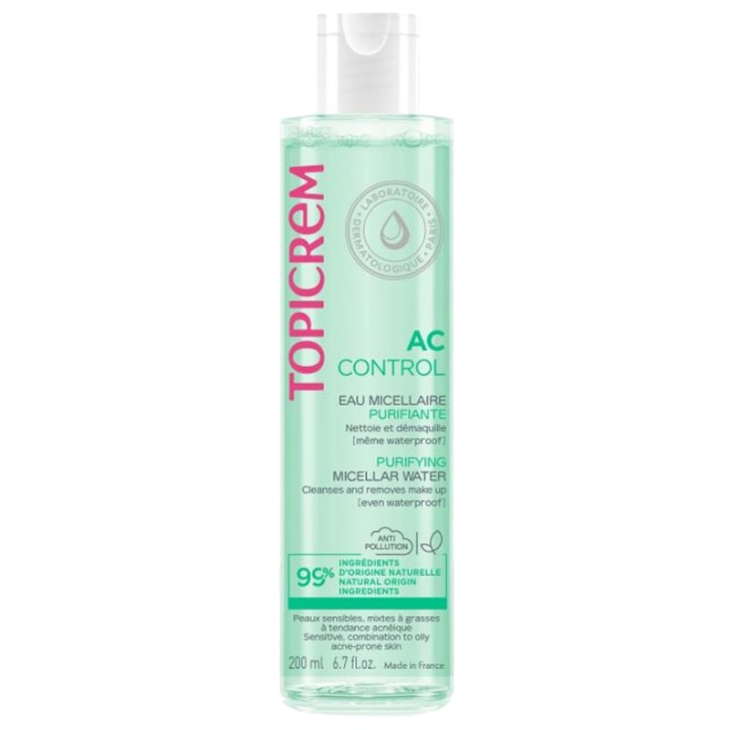 Čisticí micelární voda AC (Purifying Micellar Water) Topicrem - 200 ml Čisticí micelární voda AC (Purifying Micellar Water) Topicrem - 200 ml