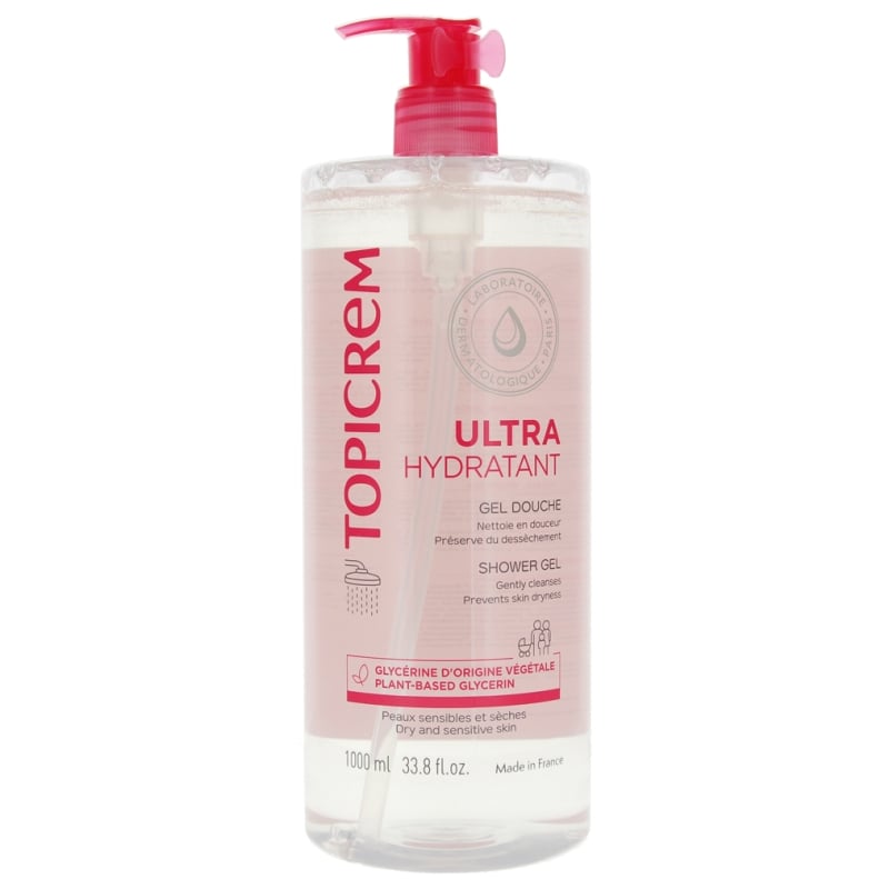 Sprchový gel pro citlivou a suchou pokožku Ultra-Moisturizing (Shower Gel) Topicrem - 1000 ml Sprchový gel pro citlivou a suchou pokožku Ultra-Moisturizing (Shower Gel) Topicrem - 1000 ml