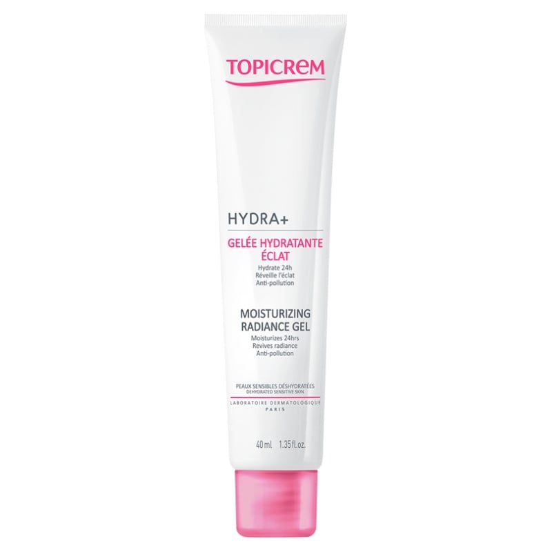 Osvěžující pleťový gel HYDRA+ (Moisturizing Radiance Gel) Topicrem - 40 ml