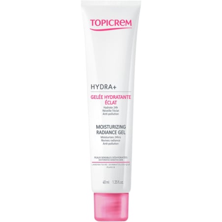 Osvěžující pleťový gel HYDRA+ (Moisturizing Radiance Gel) Topicrem - 40 ml