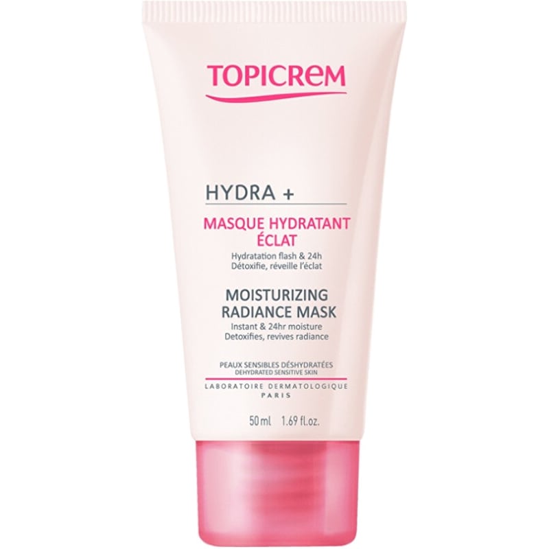 Hydratační a rozjasňující pleťová maska HYDRA+ (Moisturizing Radiance Mask) Topicrem - 50 ml Hydratační a rozjasňující pleťová maska HYDRA+ (Moisturizing Radiance Mask) Topicrem - 50 ml